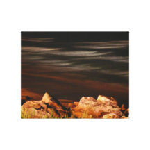 Dark sea Wrapped Canvas Gallery Wrap Canvas