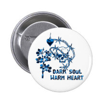 Dark Soul Skull Pins