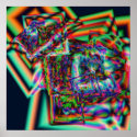 Dark Square Stream posters