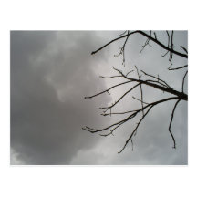 Dark Storm Clouds Post Cards