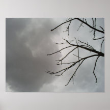 Dark Storm Clouds Print