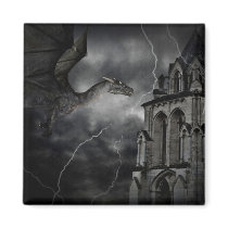 Dark stormy night magnet