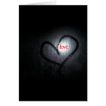 Dark Sweet Love Greeting Card