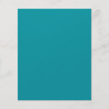 Dark Teal Green Flyer