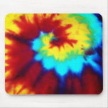Dark Tie Dye Design mousepads
