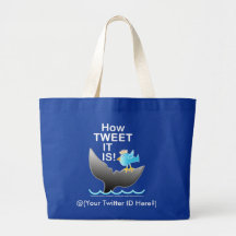 Dark Totes & Bags - How TWEET It Is!