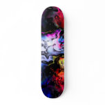 Dark Tye-Dye Skateboard