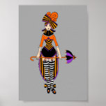 Dark Victorian Circus Girl 5 x 7 print