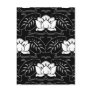 Dark Water Lily Motif Post Card