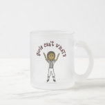 Dark Woman Football Referee Mug