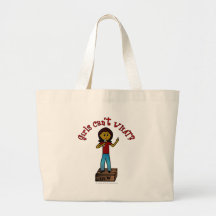 Dark Woman on Soapbox Canvas Bag