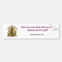 Dark Woman Rock Climber Bumper Sticker