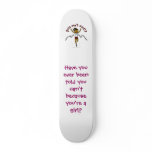 Dark Woman Runner in Red Uniform Skate Boards