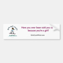 Dark Womens Snowboarding Bumper Stickers