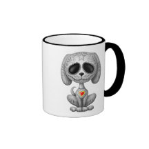 Dark Zombie Sugar Puppy Coffee Mug