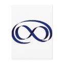 DarkMobius logo postcards