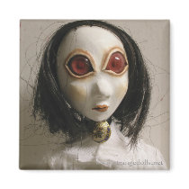 Darla Magnet, 2 inch