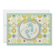 Darling Baby Toes TY Card B2 Announcements