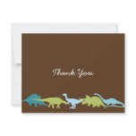 Darling Dinosaurs Thank You Card