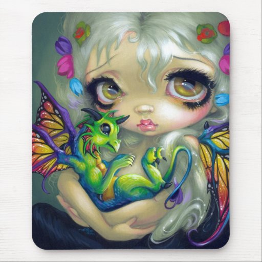 "Darling Dragonling IV" Mousepad