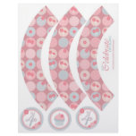 Darling Girl Cupcake Wrapper 4 Custom Flyer