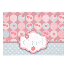 Darling Girl Invitation Card