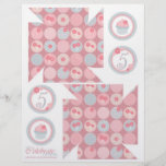 Darling Girl Pinwheel 5 Custom Flyer