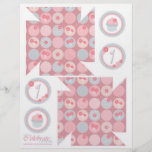 Darling Girl Pinwheels 1 Personalized Flyer