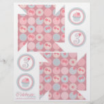 Darling Girl Pinwheels 3 Flyer Design