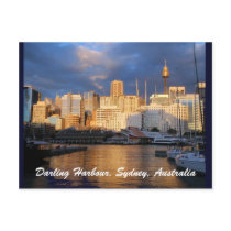 Darling Harbour, Sydney, Australia postcard