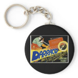 Darraco Vintage Race Car - Suresnes France Key Chains