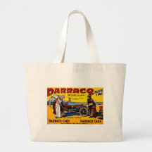Darracq - Vintage Auto Advertisement Tote Bag