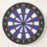 Dart Board Fun Drink Coasters
