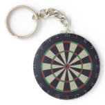 Dart Board Keychain