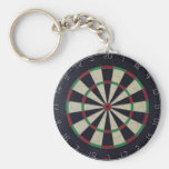 Dart Board Keychain