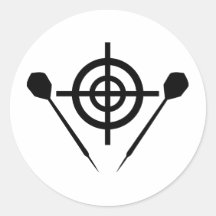 dart icon target stickers
