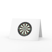 Dartboard & Darts: 3D Model: