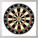 Dartboard Print