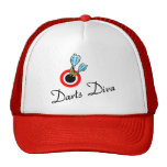 Darts Diva Trucker Hats
