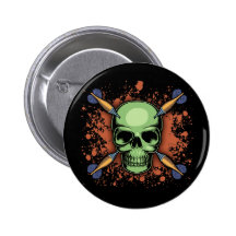 Darts Pirate Pinback Button