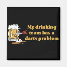 Darts Team Refrigerator Magnets