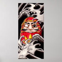 "Daruma-San" Posters