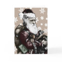 Darwin Atheist Christmas Card (Colour)