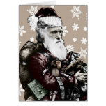 Darwin Atheist Christmas Card (Colour)