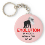 Darwin evolution keychains