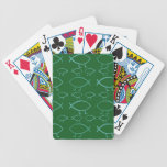 Darwin Fish (green & blue) Playing Cards