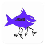 Darwin fish stickers