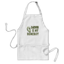 Darwin is my Homeboy Aprons