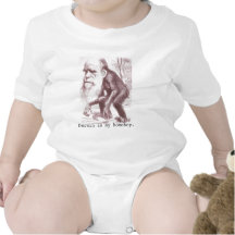 Darwin is my homeboy bodysuit