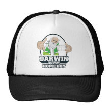 Darwin Is My Homeboy (Full Colour) Trucker Hats